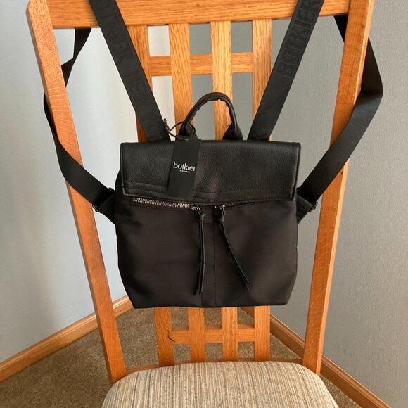 Mini Nylon Black Backpack NWT Botkier New York - Picture 3 of 10